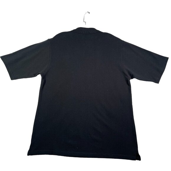 Atlanta Falcons Polo Shirt Mens M Black NFL Reebok Short Sleeve Embroidered NEW - Picture 2 of 11